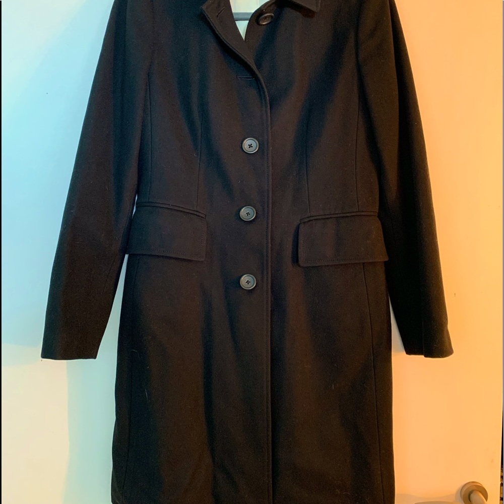 Banana Republic Wool Trench Coat